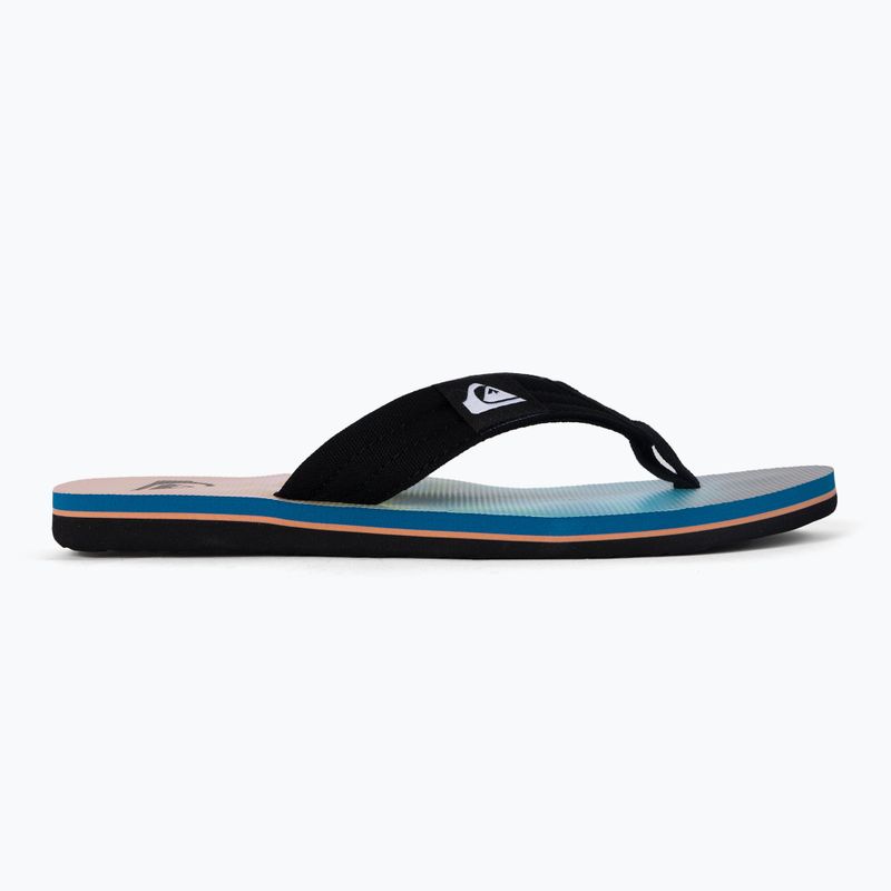 Herren-Flip-Flops Quiksilver Molokai Layback blue/blue/orange 2