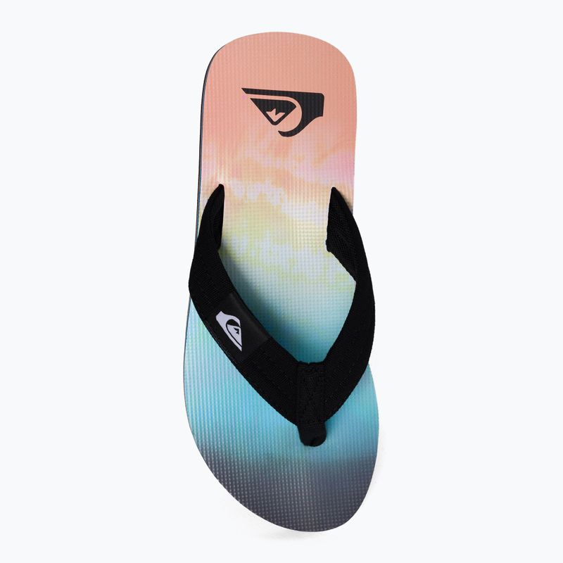 Herren-Flip-Flops Quiksilver Molokai Layback blue/blue/orange 6