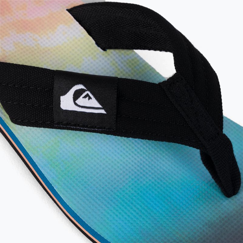Herren-Flip-Flops Quiksilver Molokai Layback blue/blue/orange 7