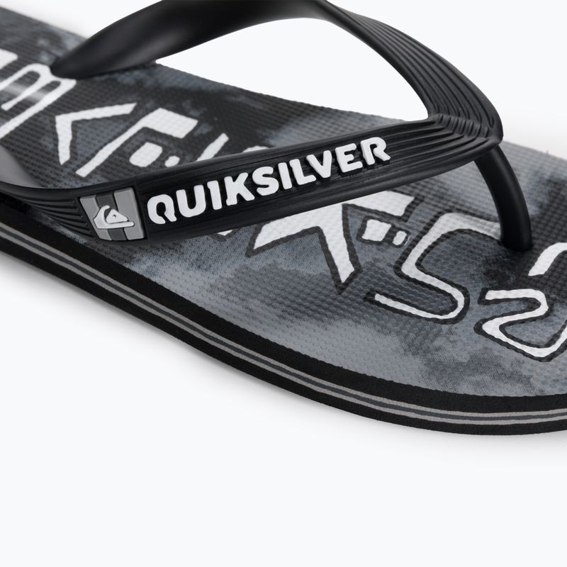 Kinder-Flip-Flops Quiksilver Molokai Acid Drop black 7