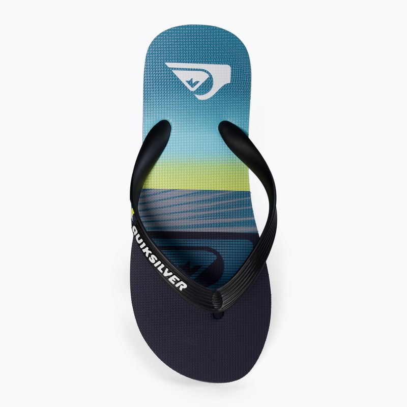 Kinder-Flip-Flops Quiksilver Molokai Art B blue 1 6
