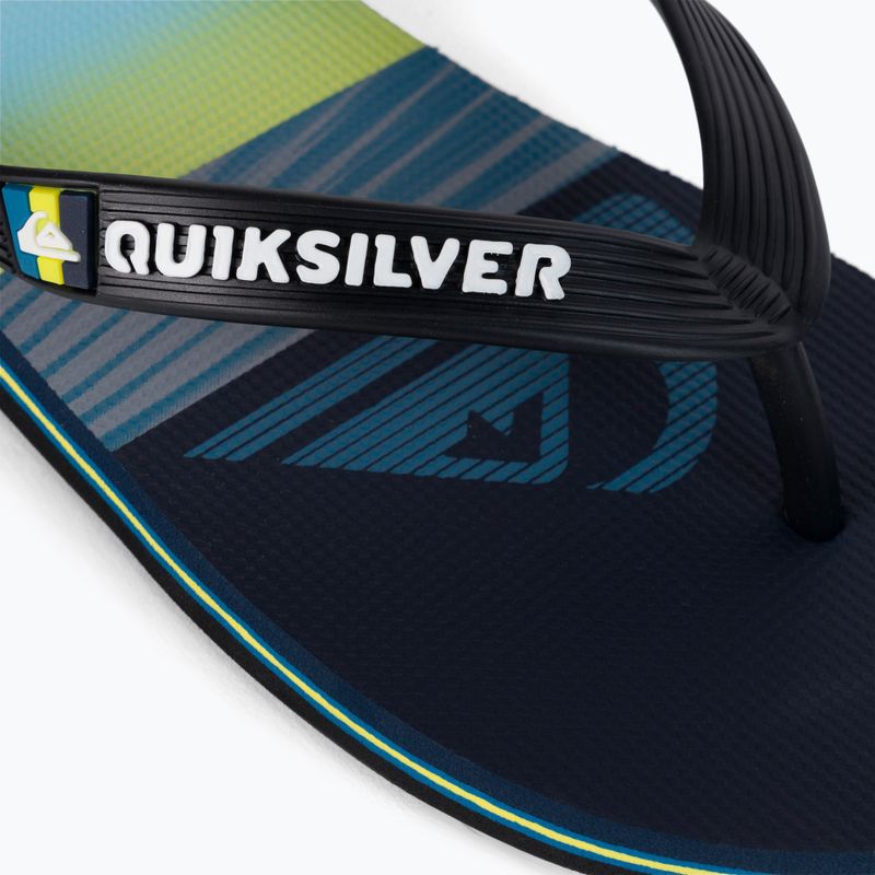 Kinder-Flip-Flops Quiksilver Molokai Art B blue 1 7