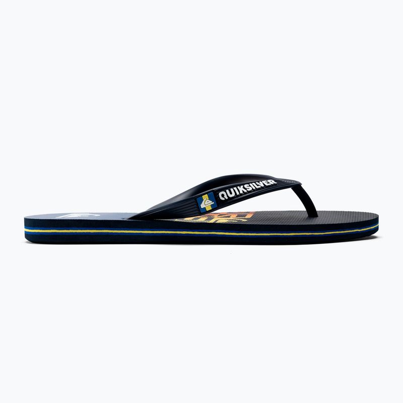 Quiksilver Molokai Art SNDL Herren Pantoletten blau AQYL101264-BYJ1 2