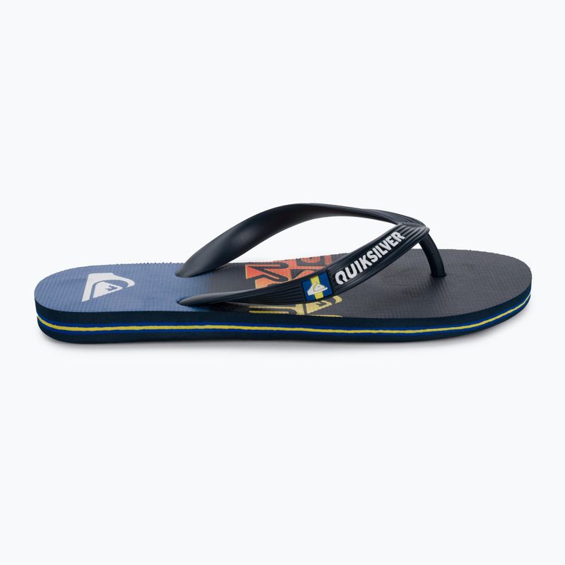 Kinder-Flip-Flops Quiksilver Molokai Art B blue 2