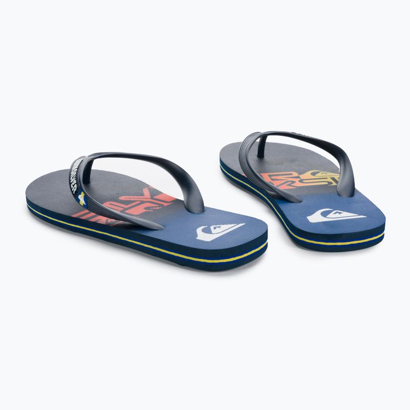 Kinder-Flip-Flops Quiksilver Molokai Art B blue 5