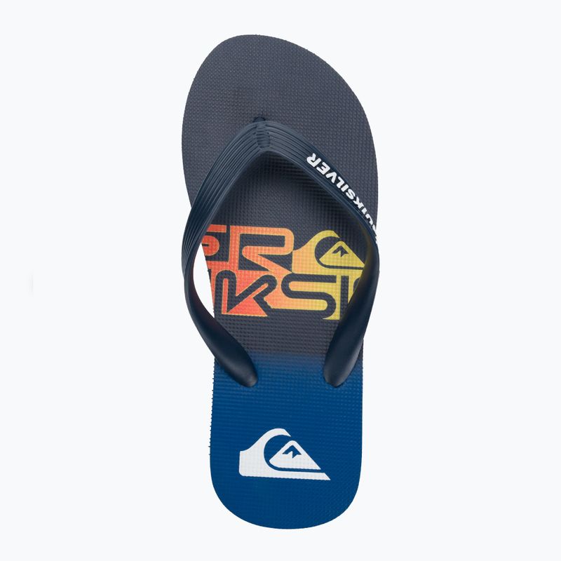 Kinder-Flip-Flops Quiksilver Molokai Art B blue 6