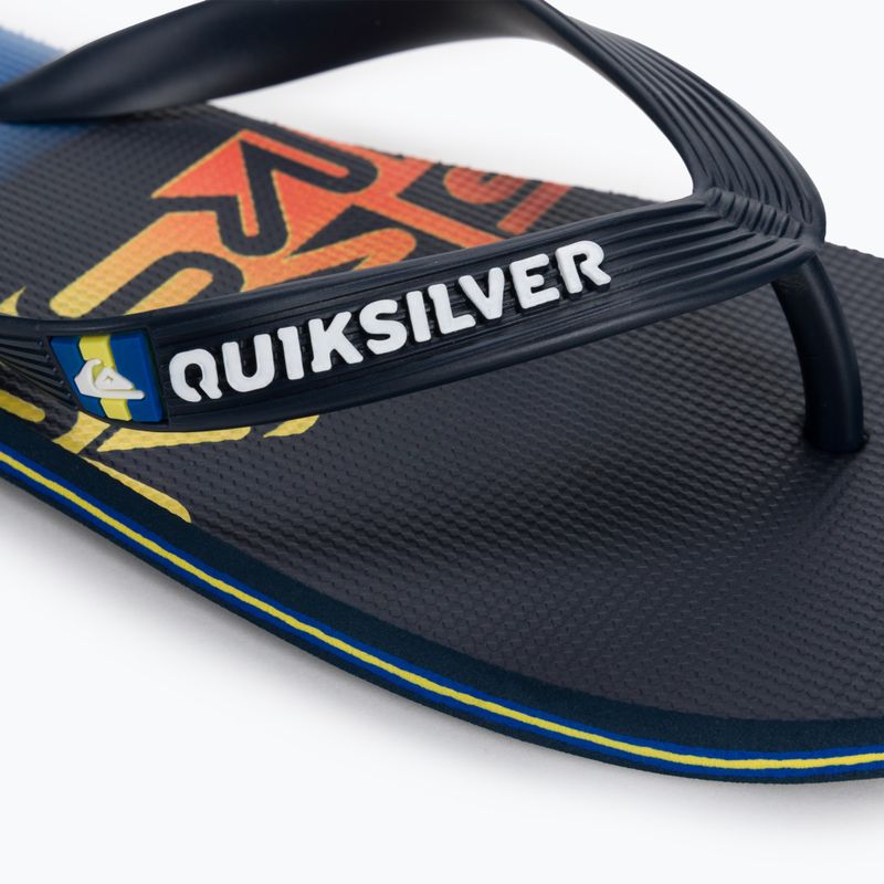 Kinder-Flip-Flops Quiksilver Molokai Art B blue 7