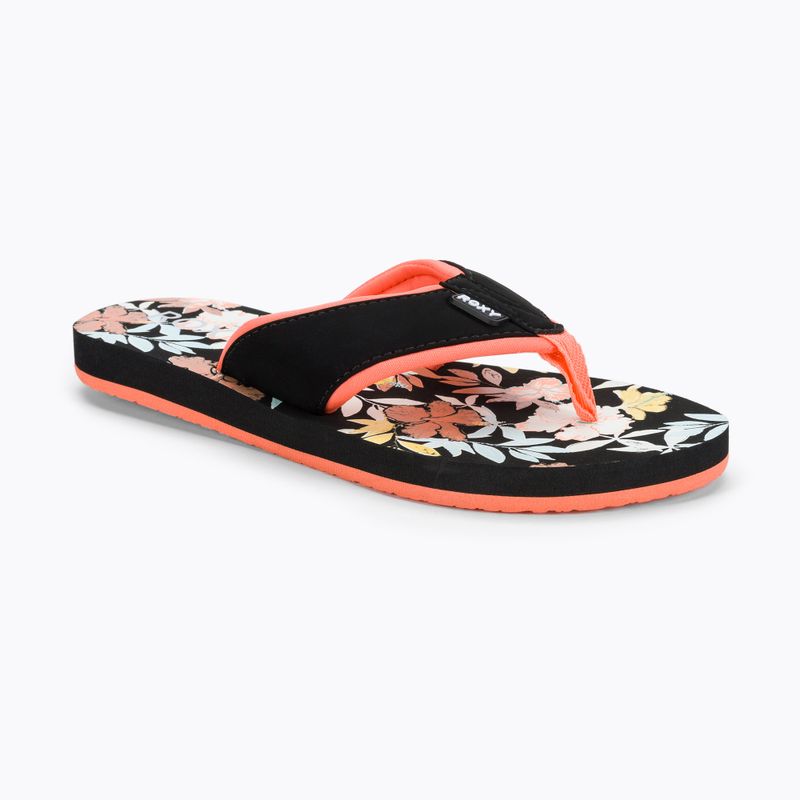 Damen-Flip-Flops ROXY Coastin Print 2021 black print