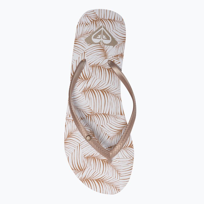 Damen-Flip-Flops ROXY Bermuda Print J 2021 white/tan 6