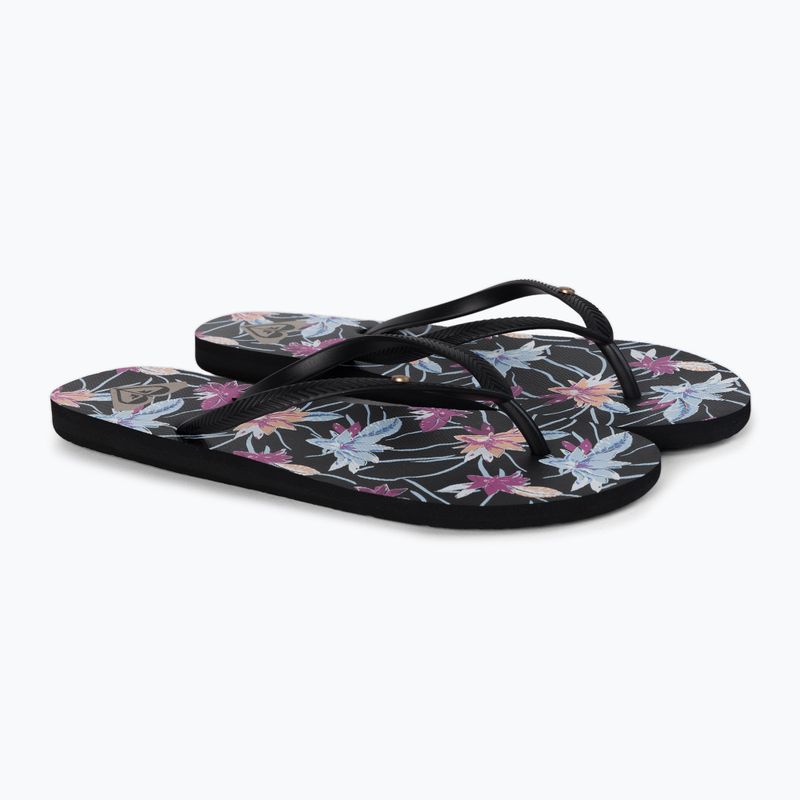 Damen-Flip-Flops ROXY Bermuda Print J 2021 black 5