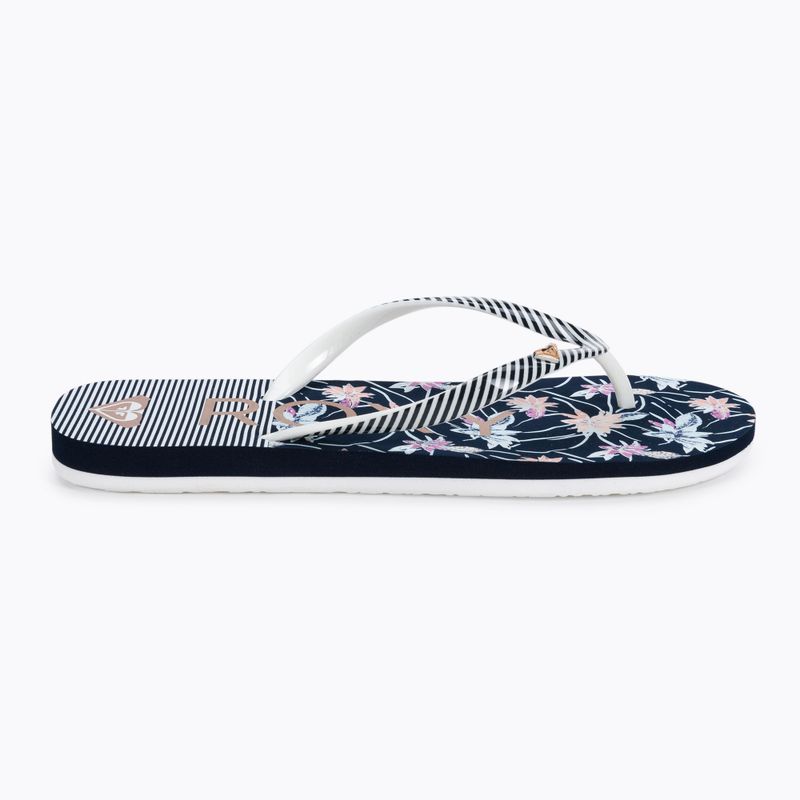 Kinder-Flip-Flops ROXY Pebbles VII G 2021 white/stripe 2