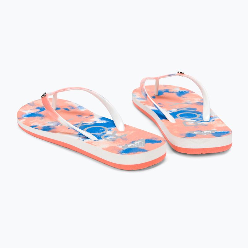 Kinder-Flip-Flops ROXY Pebbles VII 2021 blue coral 3