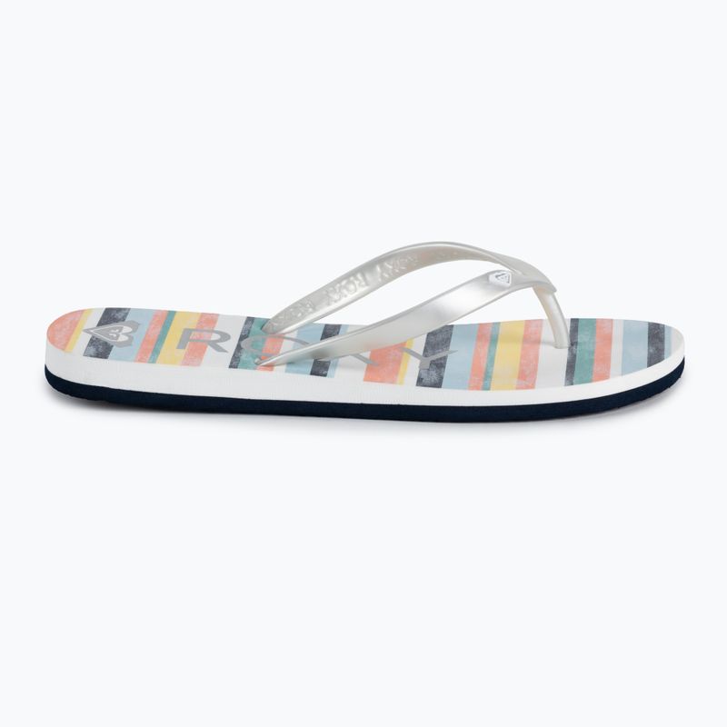 Kinder-Flip-Flops ROXY Tahiti VII 2021 stripe citrus/olmpian blue 2