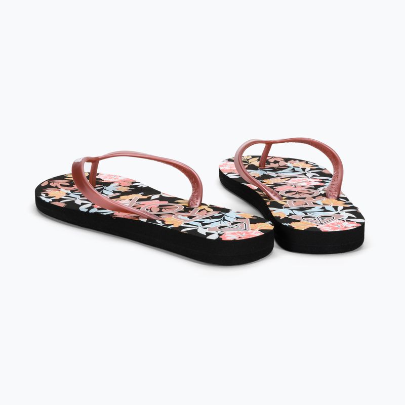 Damen-Flip-Flops ROXY Tahiti VII 2021 black/pink 3