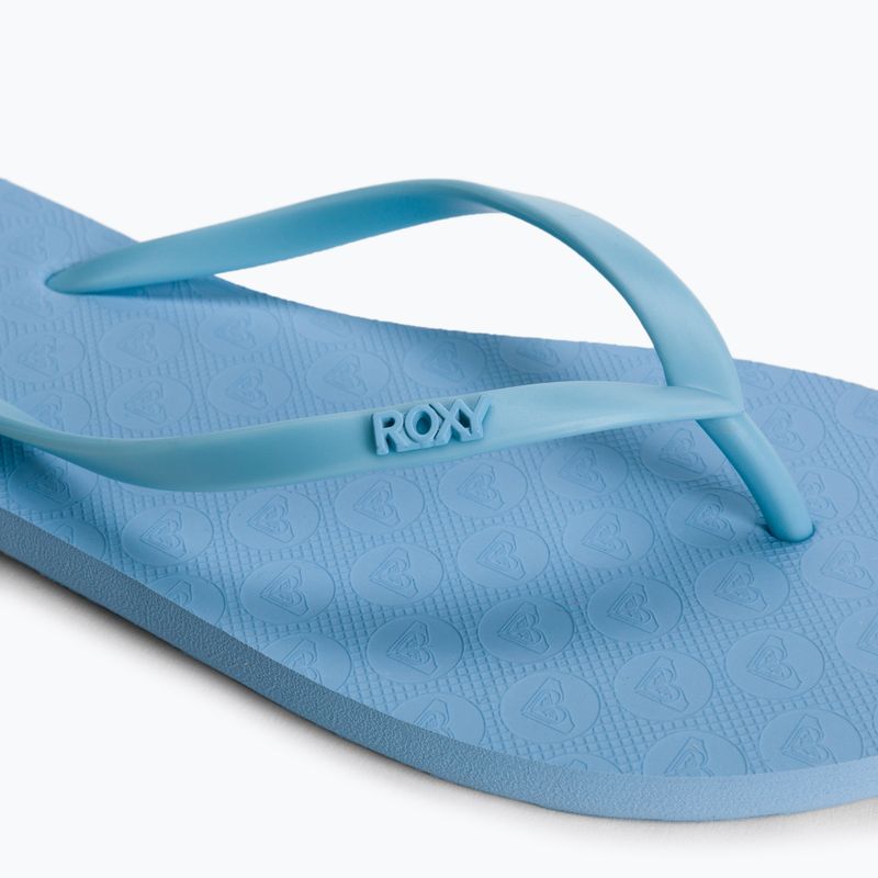 Damen-Flip-Flops ROXY Viva IV 2021 light blue 7
