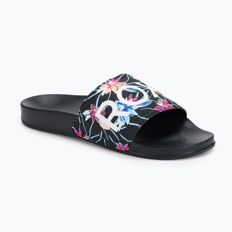 Damen-Flip-Flops ROXY Slippy II 2021 black/azela pink