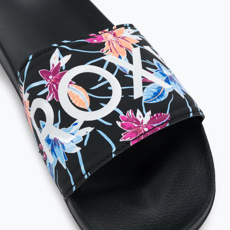 Damen-Flip-Flops ROXY Slippy II 2021 black/azela pink 7