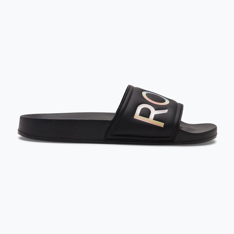 Damen Flip-Flops ROXY Slippy II black geo 2