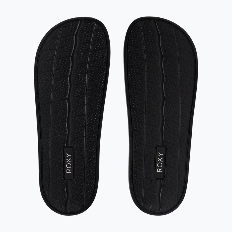Damen Flip-Flops ROXY Slippy II black geo 4