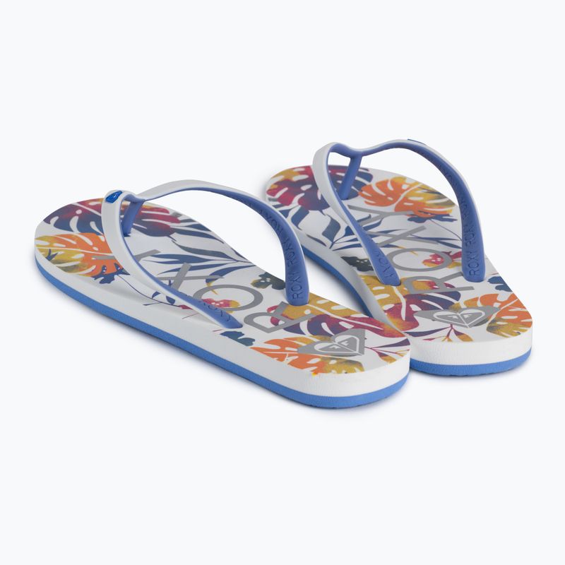 Damen-Flip-Flops ROXY Tahiti VII 2021 white/blue/white 3