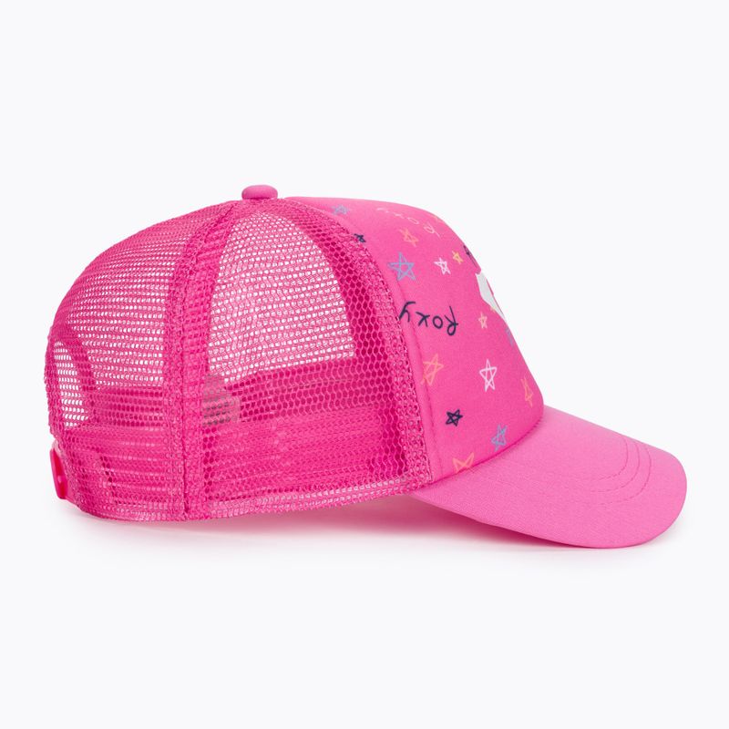 Baseballmütze für Kinder ROXY Sweet Emotions Trucker Cap 2021 pink guava star dance 3