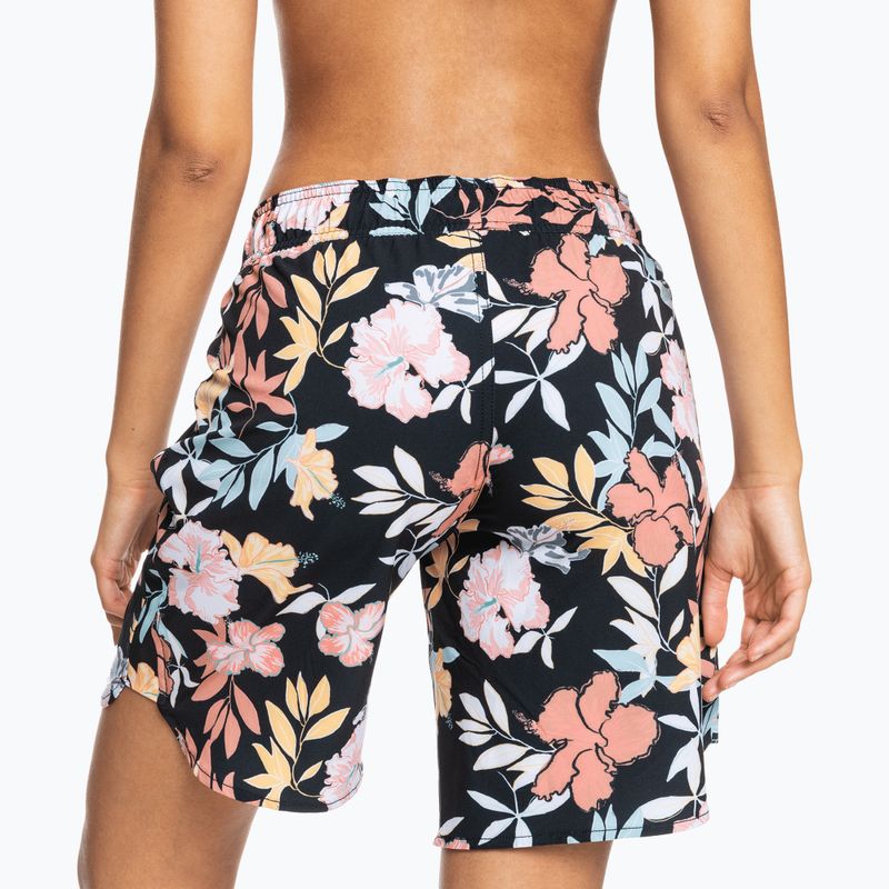 Schwimmshorts für Frauen ROXY Basics 9" 2021 anthracite/island vibes 2