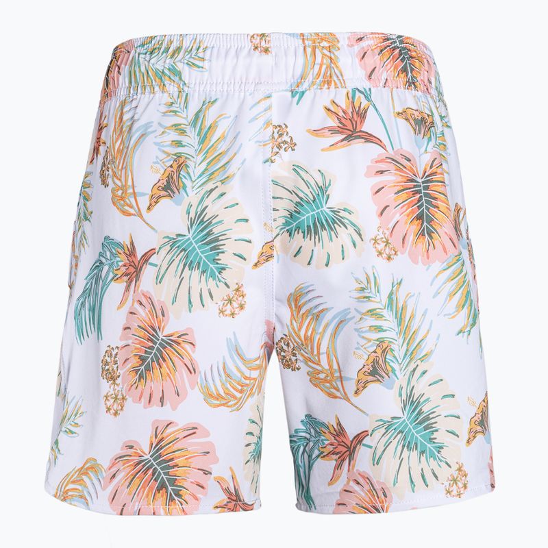Schwimmshorts für Frauen ROXY Into the Sun 5" 2021 bright white/lilac 2