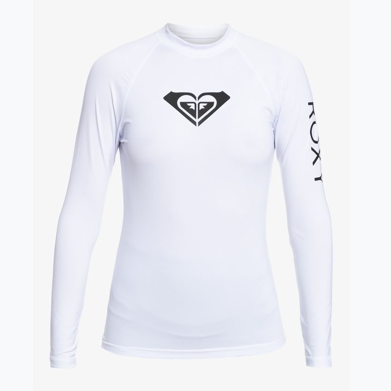 Schwimm-Langarmshirt für Frauen ROXY Whole Hearted 2021 bright white 6