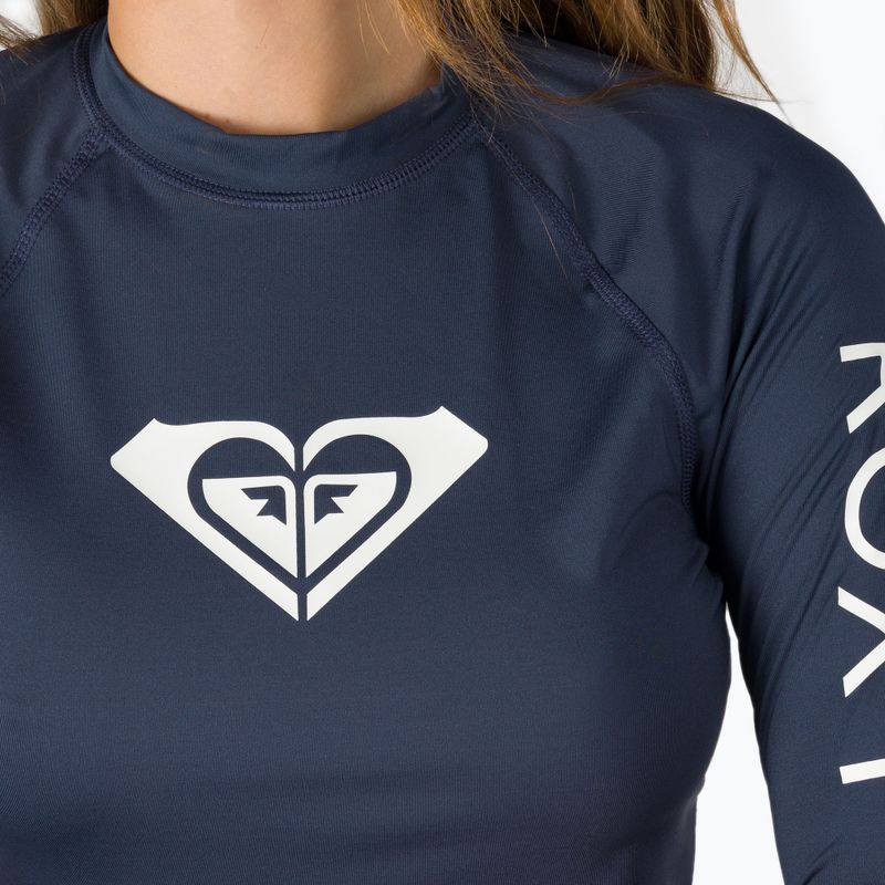 Schwimm-Langarmshirt für Frauen ROXY Whole Hearted 2021 mood indigo 4