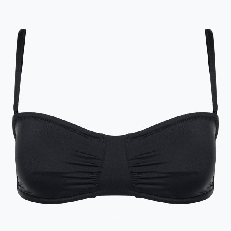 Badeanzug-Oberteil ROXY Beach Classics Bandeau 2021 anthracite