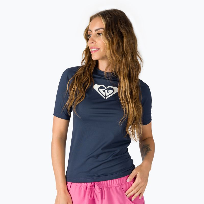 Frauen-T-Shirt zum Schwimmen ROXY Whole Hearted 2021 mood indigo