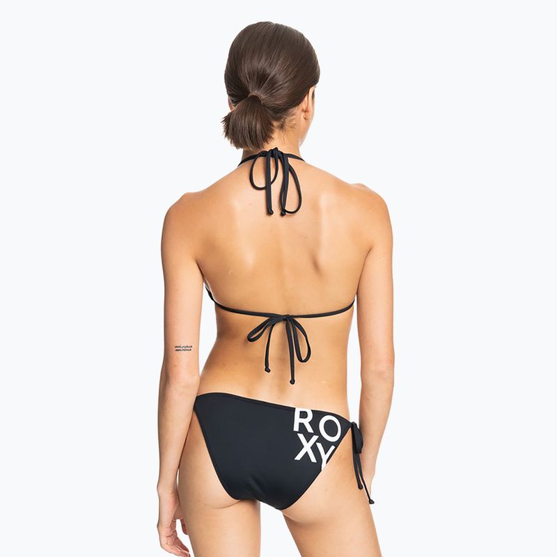 Zweiteiliger Damen-Badeanzug ROXY Beach Classics Tie Side anthrazit 4