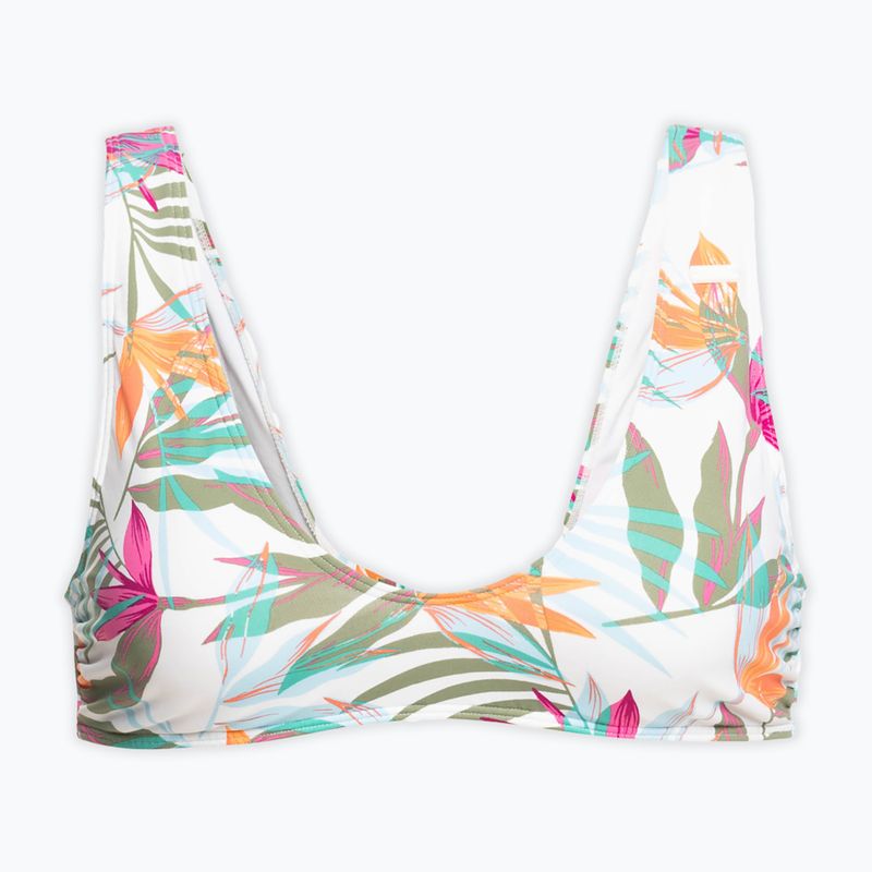 Badeanzug-Oberteil ROXY Beach Classics Elongated Triangle 2021 bright white/floral of paradis 4