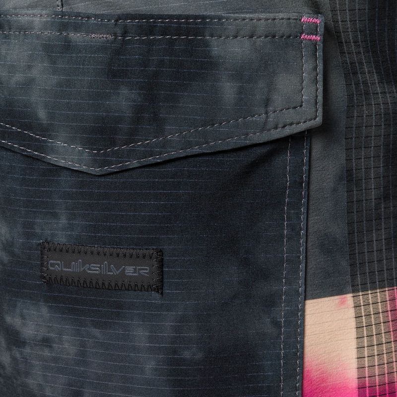 Quiksilver Herren Highlite Arch 19  grau-rosa Schwimmshorts EQYBS04648-MJY6 4