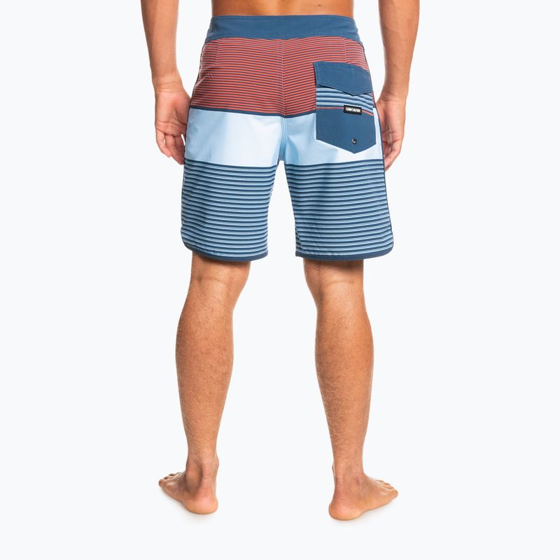 Herren Quiksilver Surfsilk Tijuana 18  blau-orange Badeshorts EQYBS04651-BSN6 6