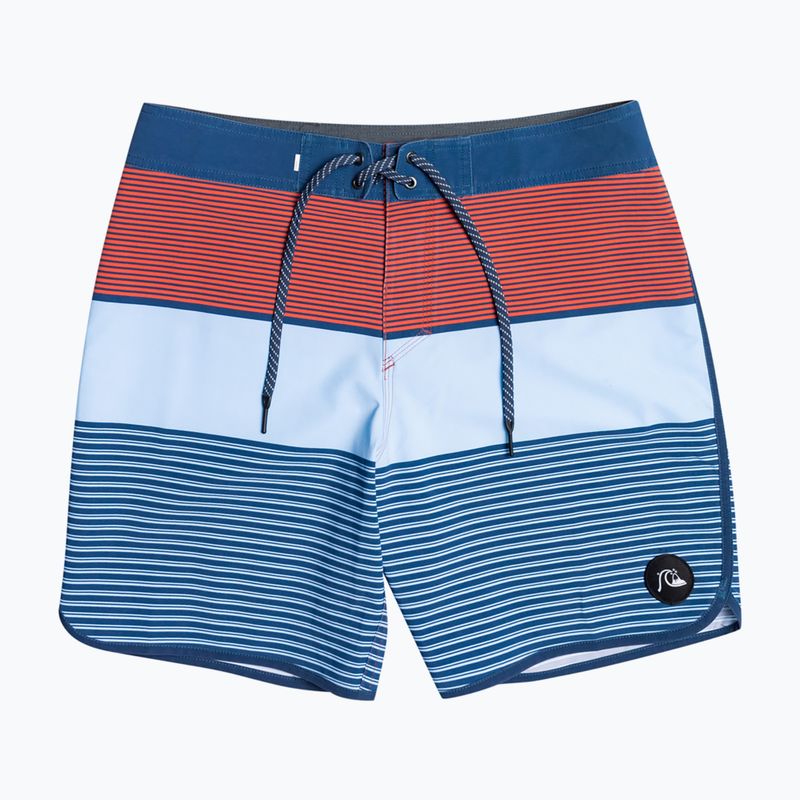 Herren Quiksilver Surfsilk Tijuana 18  blau-orange Badeshorts EQYBS04651-BSN6