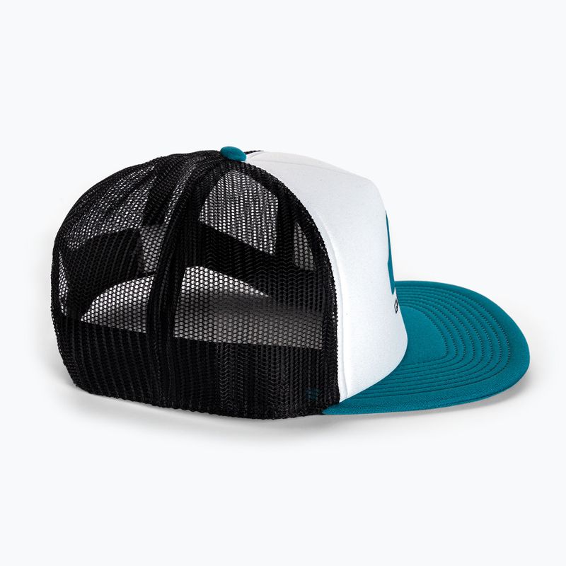 Baseballmütze für Männer Quiksilver Foamslayer white/blue 2