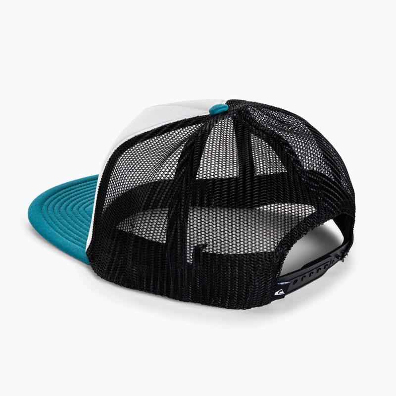 Baseballmütze für Männer Quiksilver Foamslayer white/blue 4