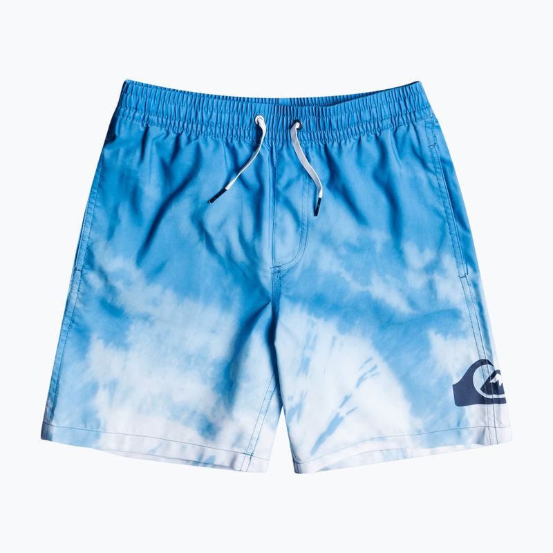 Quiksilver Everyday Faded Logo 15  Kinder-Badeshorts blau EQBJV03388-BFA6