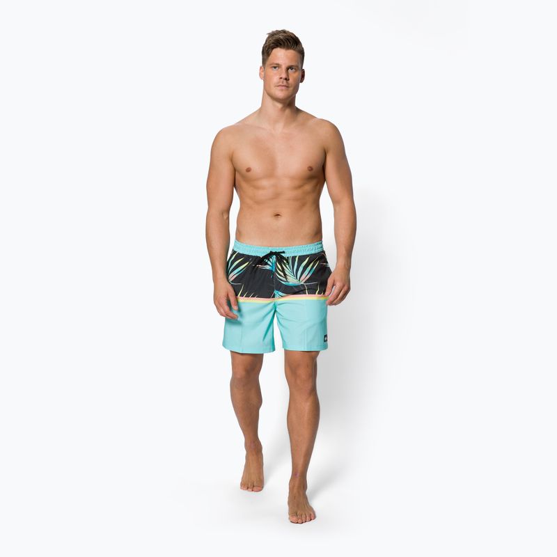 Quiksilver Herren Ocean Division 17  hellblaue Schwimmshorts EQYJV03891-BGD6 2