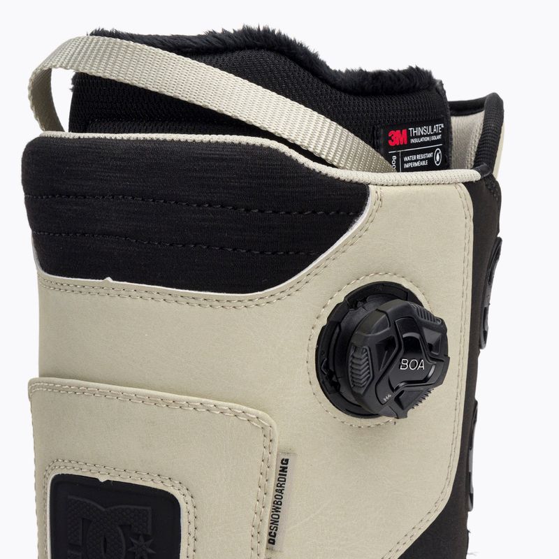 Snowboardschuhe für Männer DC Transcend off white/gum 8