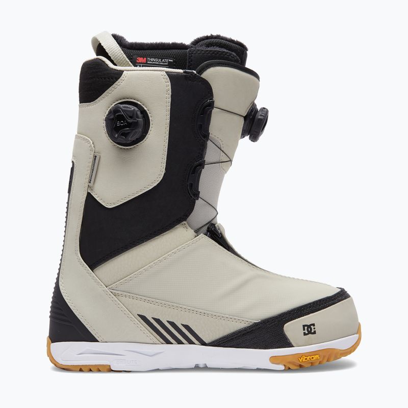 Snowboardschuhe für Männer DC Transcend off white/gum 11