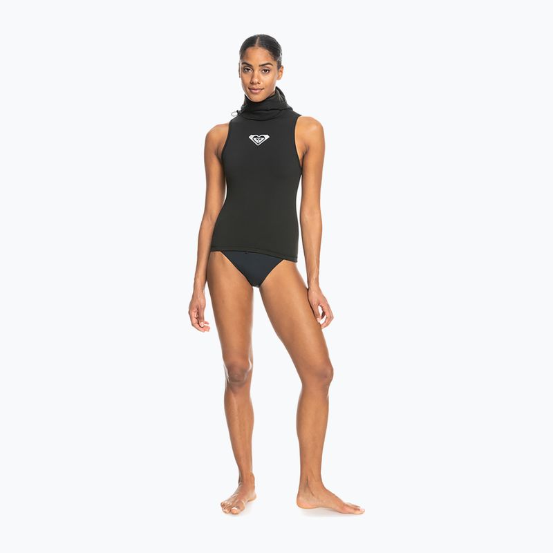Neoprenwärmer Damen ROXY 2.0 mm Swell Series Hooded Wetsuit Vest true black 4