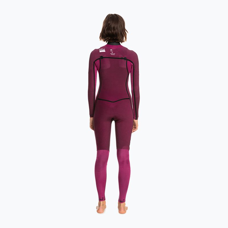 Neoprenanzug für Frauen ROXY 3/2 Elite XT ST Printed FZ GBS 2021 true black/black flowers 7