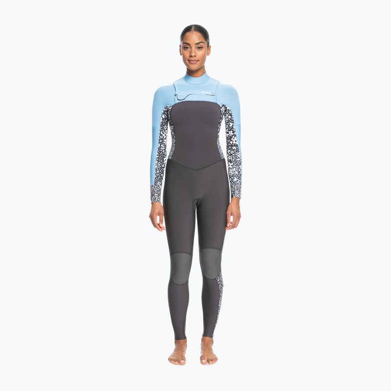 Neoprenanzug für Frauen ROXY 4/3 Swell Series FZ GBS 2021 jet/boy blue