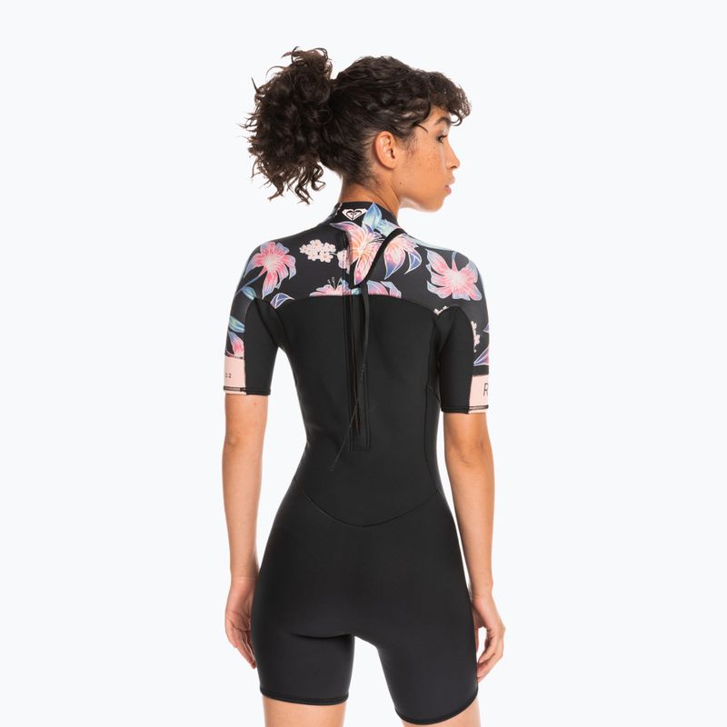 Neoprenanzug für Frauen ROXY 2.0 Swell Series SS BZ QLCK 2021 anthracite paradise found s 3