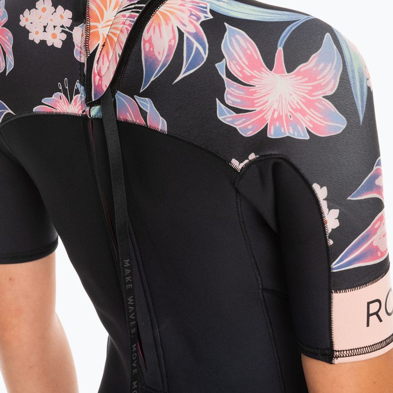 Neoprenanzug für Frauen ROXY 2.0 Swell Series SS BZ QLCK 2021 anthracite paradise found s 5