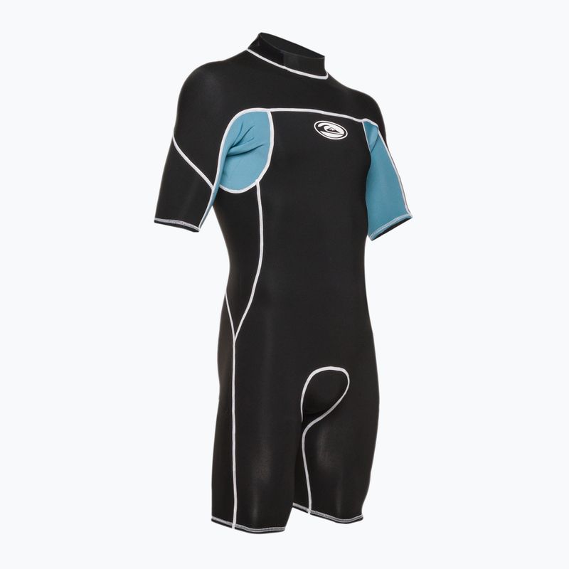 Quiksilver Herren 2/2 Capsule Saturn SS SP schwarz/provincial blau Neoprenanzug