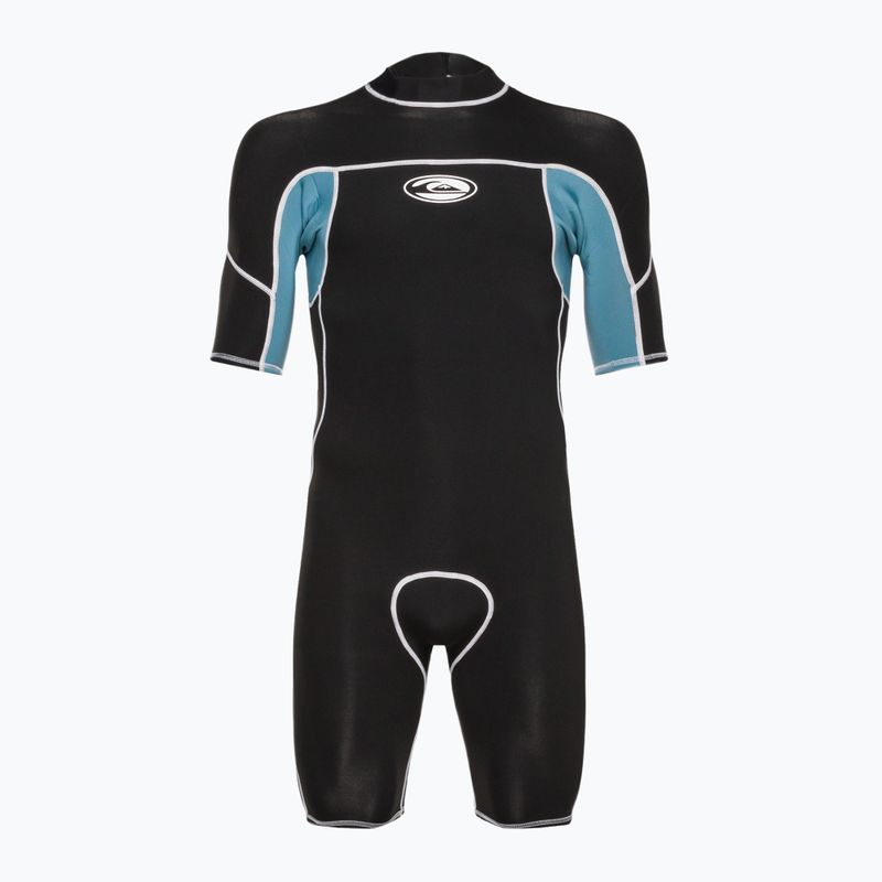 Quiksilver Herren 2/2 Capsule Saturn SS SP schwarz/provincial blau Neoprenanzug 2