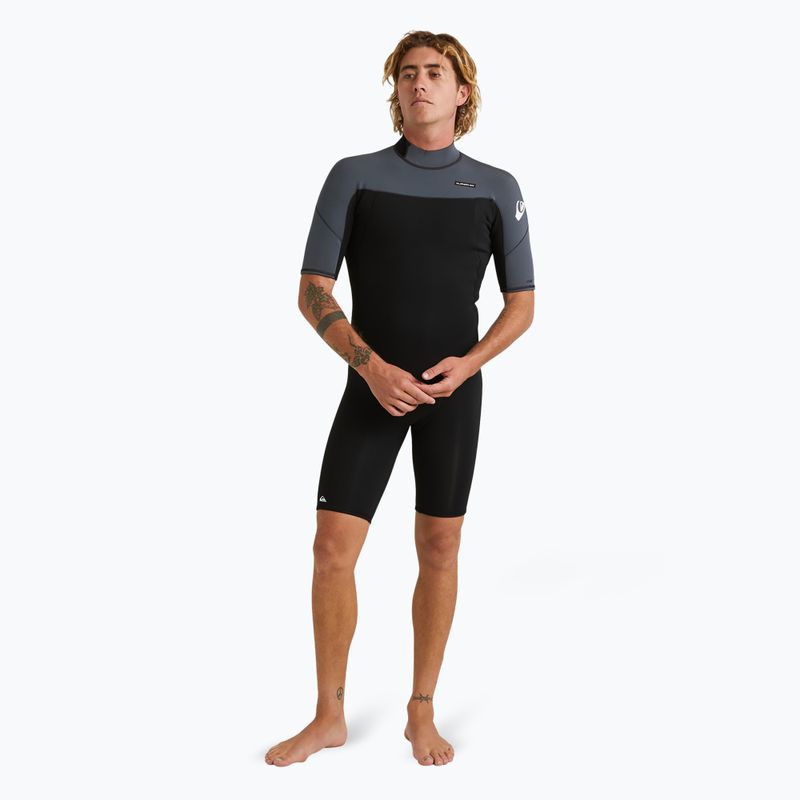 Quiksilver Herren 2/2 Everyday Sessions SS SP BZ schwarz/Gun Metal Neoprenanzug 3